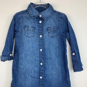 Old Navy Toddler Denim Dress - Size 3T